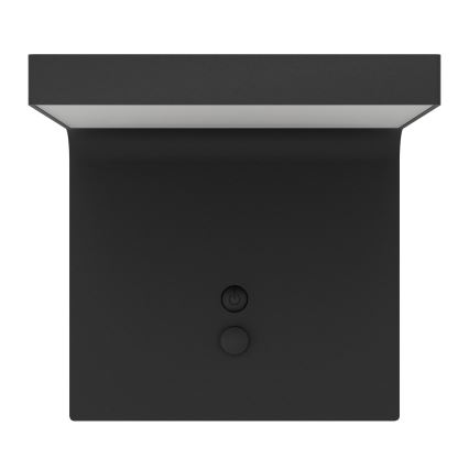 Eglo - LED solcellsvägglampa med sensor LED/6,5W/3,7V 2400 mAh IP44