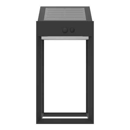 Eglo - LED solcellsvägglampa med sensor LED/6,5W/3,7V 1800 mAh IP44