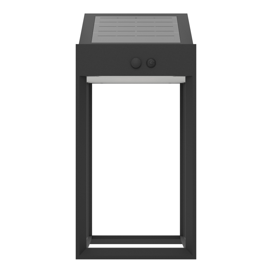Eglo - LED solcellsvägglampa med sensor LED/6,5W/3,7V 1800 mAh IP44