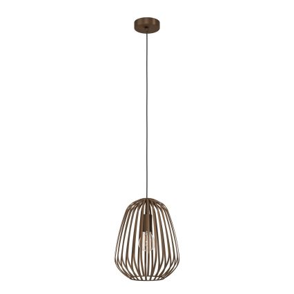 Eglo - Takpendel med sladd 1xE27/40W/230V bronsfärgad