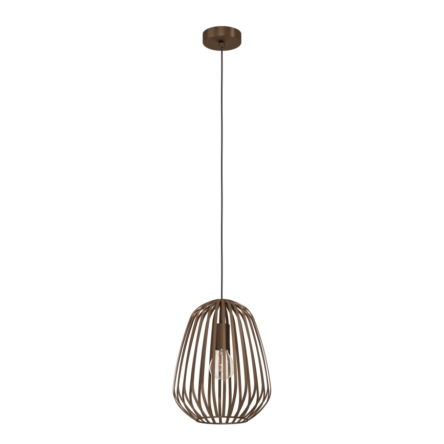 Eglo - Takpendel med sladd 1xE27/40W/230V bronsfärgad