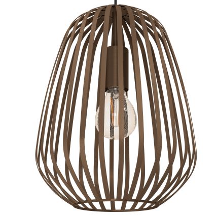 Eglo - Takpendel med sladd 1xE27/40W/230V bronsfärgad