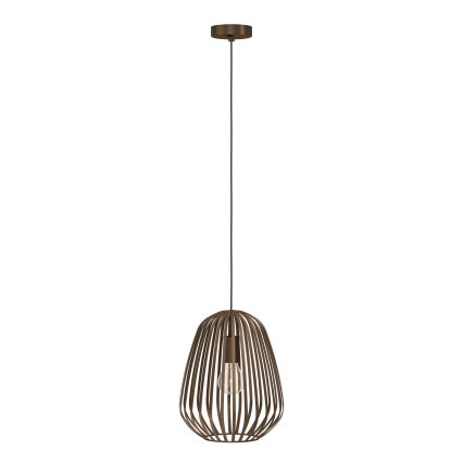Eglo - Takpendel med sladd 1xE27/40W/230V bronsfärgad