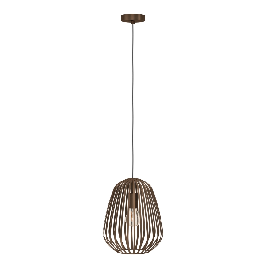 Eglo - Takpendel med sladd 1xE27/40W/230V bronsfärgad