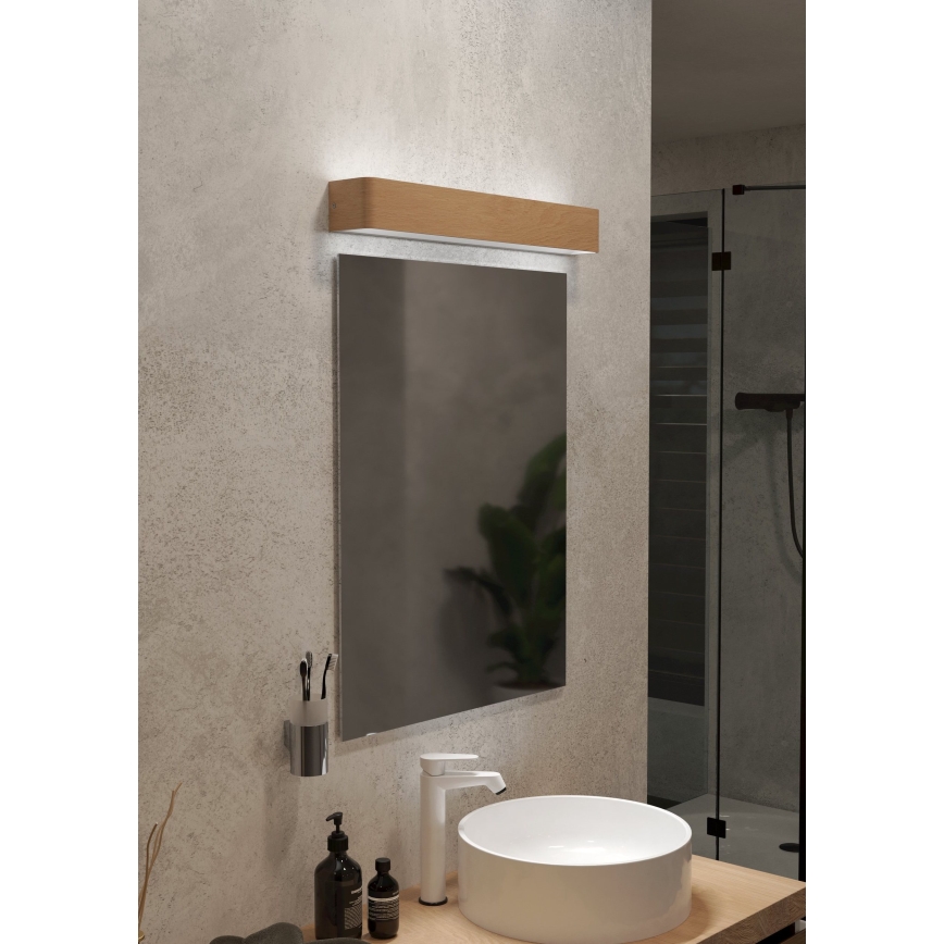 Eglo - LED Vägglampa för badrum LED/26,5W/230V 3000K IP44 beige