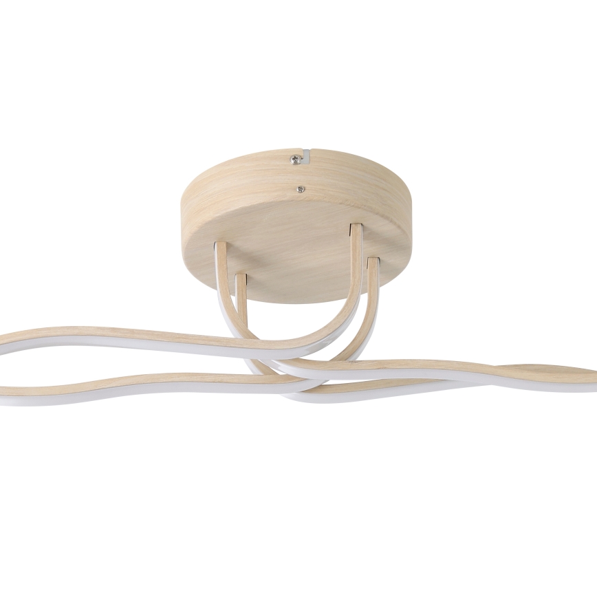 Eglo - LED-taklampa LED/37W/230V brun