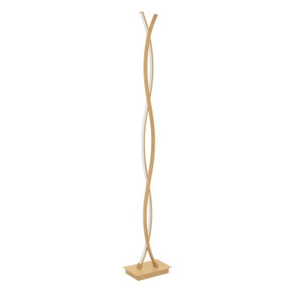 Eglo - LED golvlampa LED/36W/230V guldfärgad