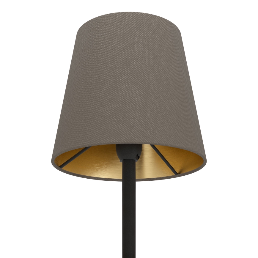 Eglo - Golvlampa 1xE14/7,5W/230V svart/brun