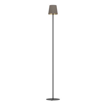 Eglo - Golvlampa 1xE14/7,5W/230V svart/brun