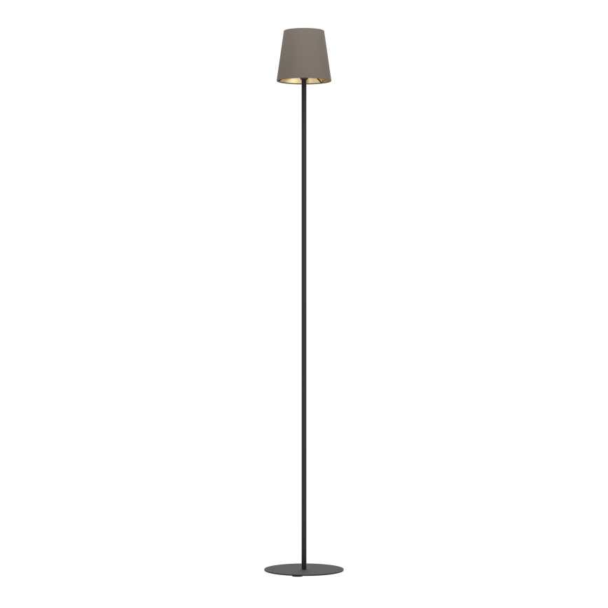 Eglo - Golvlampa 1xE14/7,5W/230V svart/brun