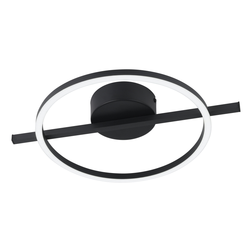 Eglo - LED RGBW Dimbar taklampa LED/17W/230V 2700-6500K svart + fjärrkontroll