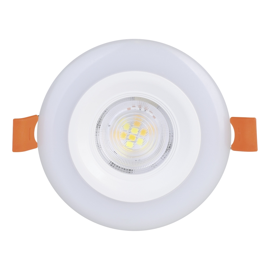 Eglo - Set med 3 dimbara RGBW LED-infällda badrumsarmaturer LED/3,8W/230V 2700-6500K IP44 + fjärrkontroll
