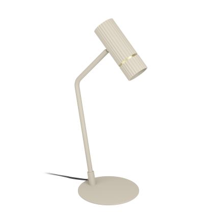 Eglo - LED bordslampa 1xGU10/5W/230V 3000K beige
