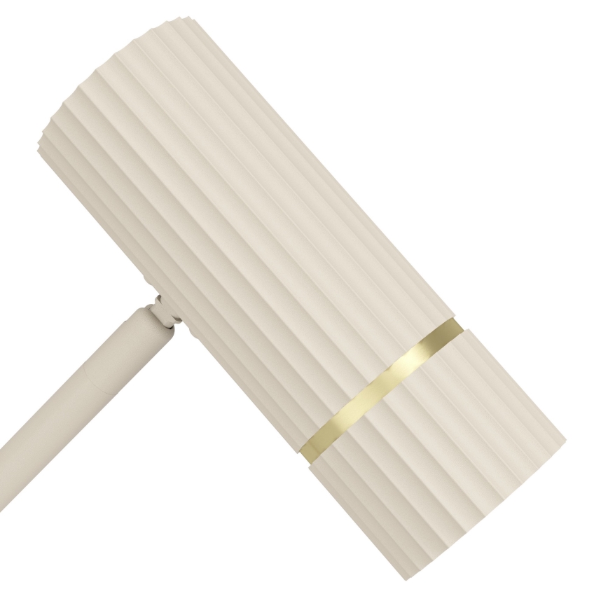 Eglo - LED bordslampa 1xGU10/5W/230V 3000K beige