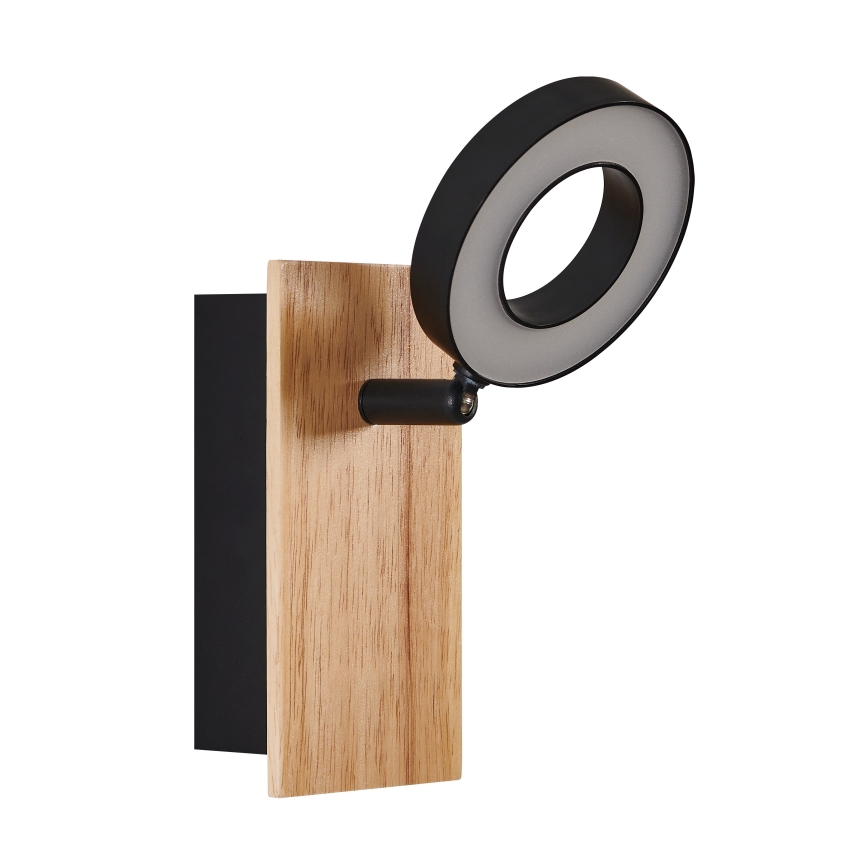 Eglo - LED väggspot LED/4,2W/230V svart/brun