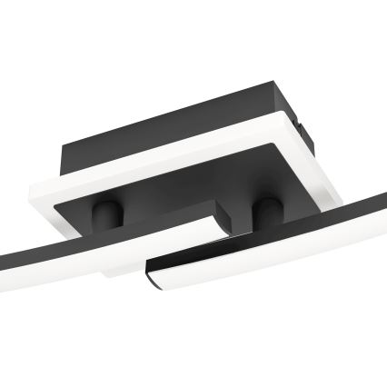 Eglo - LED taklampa LED/12W/230V 4000K svart