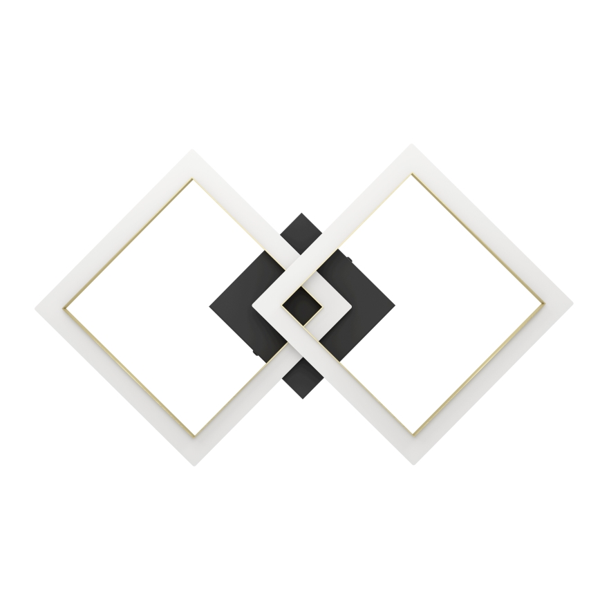 Eglo - LED Dimbar taklampa LED/18,4W/230V 4000K svart/guld