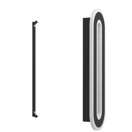 Eglo - LED väggbelysning LED/12W/230V 4000K svart