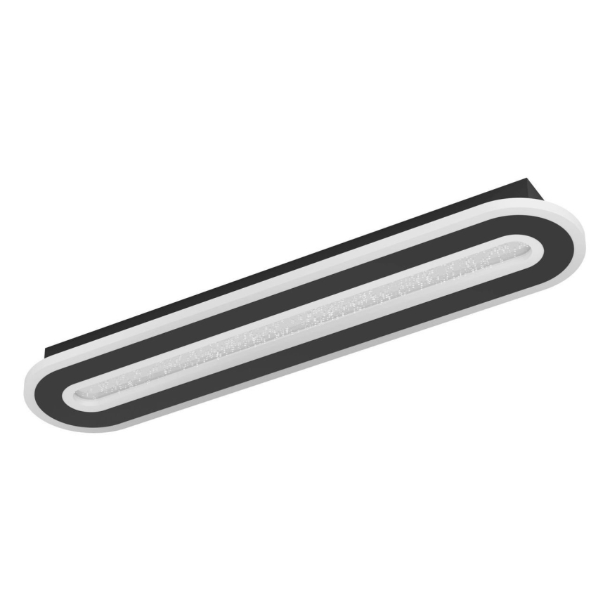 Eglo - LED Dimbar taklampa LED/20W/230V 2700-6500K svart + fjärrkontroll