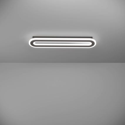 Eglo - LED Dimbar taklampa LED/20W/230V 2700-6500K svart + fjärrkontroll