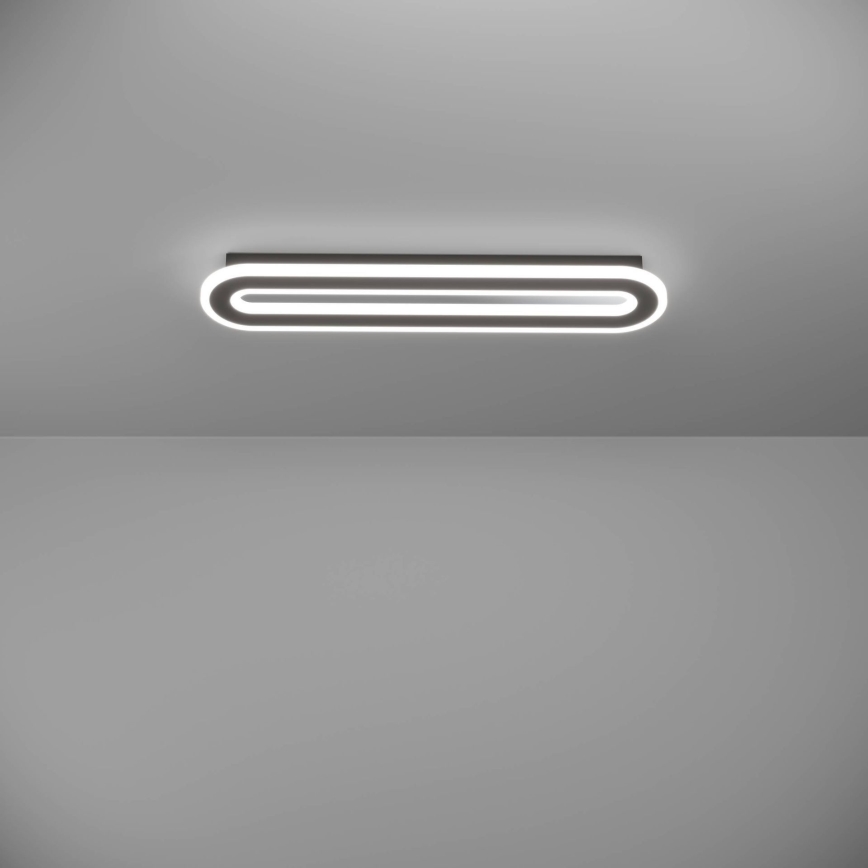 Eglo - LED Dimbar taklampa LED/20W/230V 2700-6500K svart + fjärrkontroll