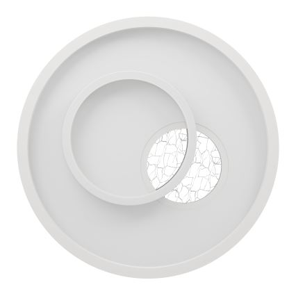 Eglo - LED taklampa LED/14W/230V + LED/8,5W Ø 38 cm vit