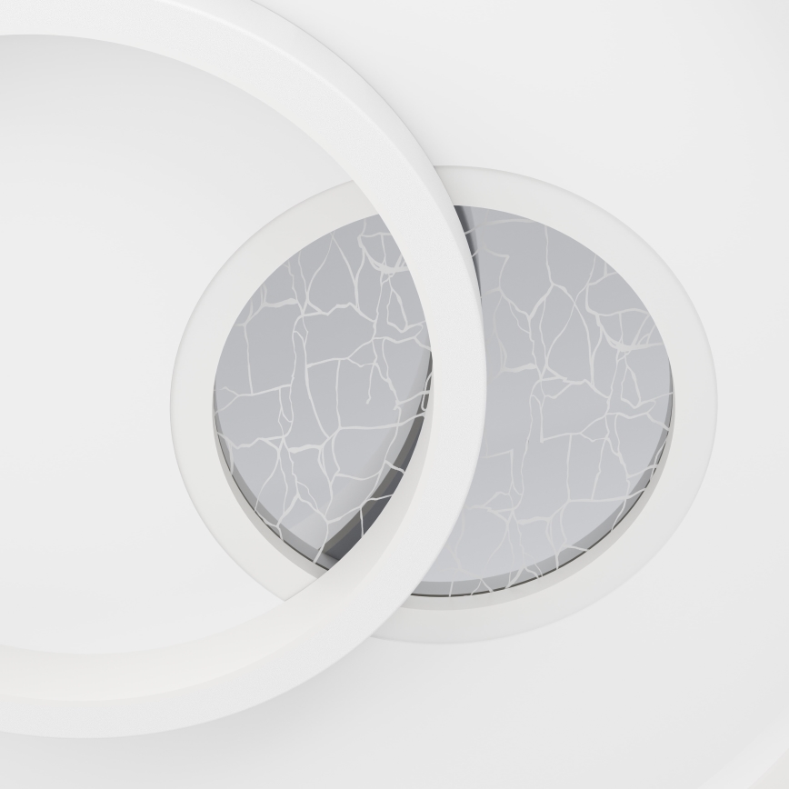 Eglo - LED taklampa LED/14W/230V + LED/8,5W Ø 38 cm vit