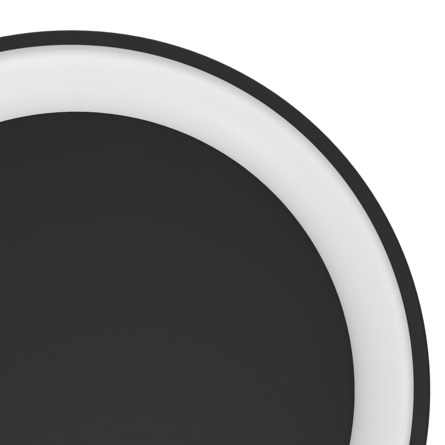 Eglo - LED Dimbar taklampa LED/12W/230V 2700-6500K svart + fjärrkontroll