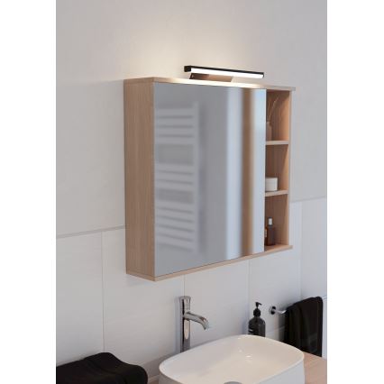 Eglo - LED RGBW Ljusreglerad badrum spegelbelysning LED/12W/230V 2700-6500K IP44 svart