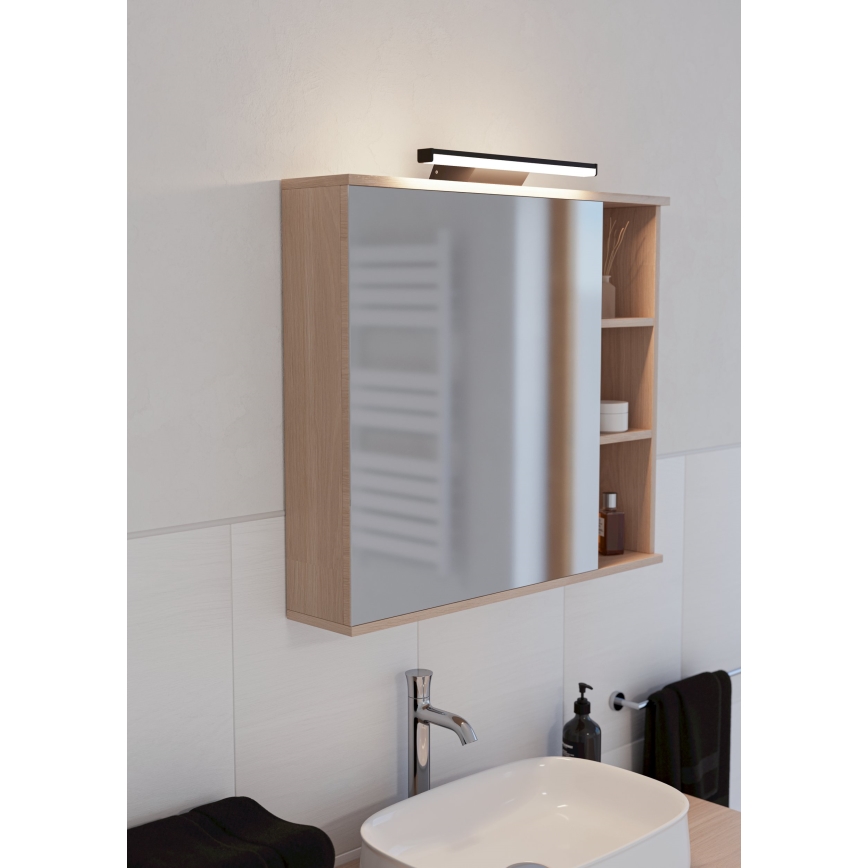 Eglo - LED RGBW Ljusreglerad badrum spegelbelysning LED/12W/230V 2700-6500K IP44 svart