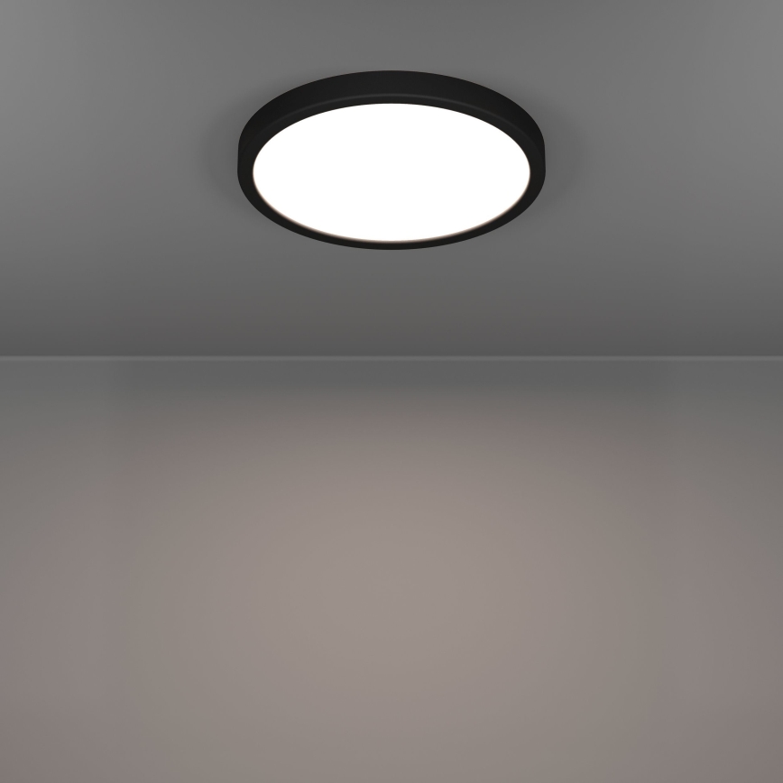 Eglo - LED taklampa LED/14,2W/230V 2700/4000/6500K Ø 27,8 cm svart