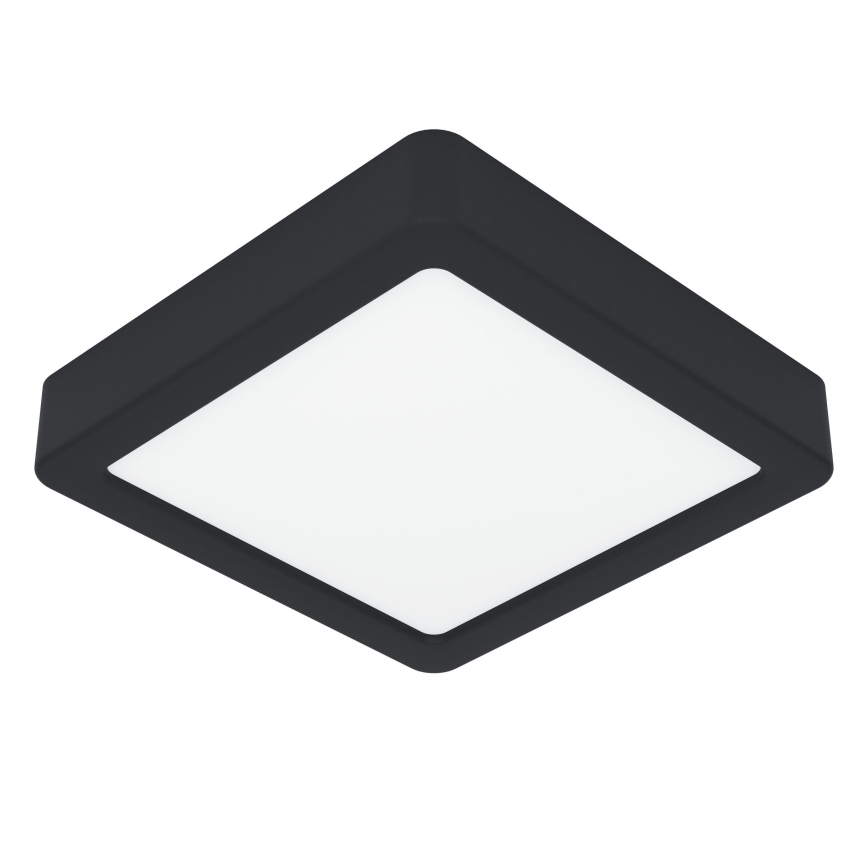 Eglo - LED taklampa LED/7W/230V 2700/4000/6500K 15x15cm svart