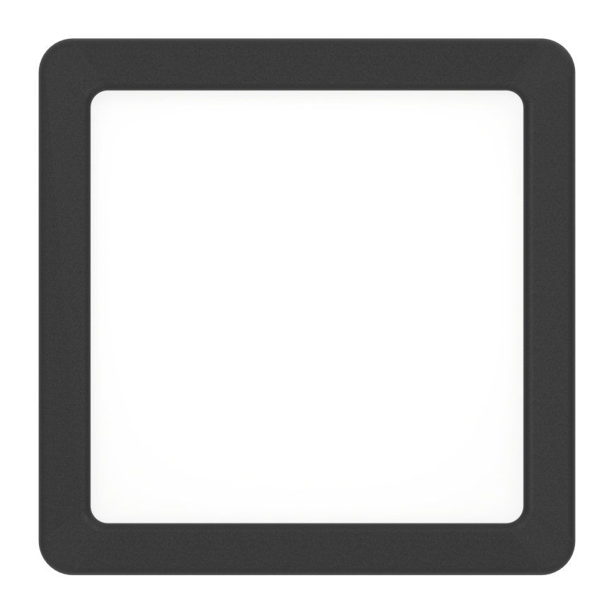 Eglo - LED taklampa LED/7W/230V 2700/4000/6500K 15x15cm svart