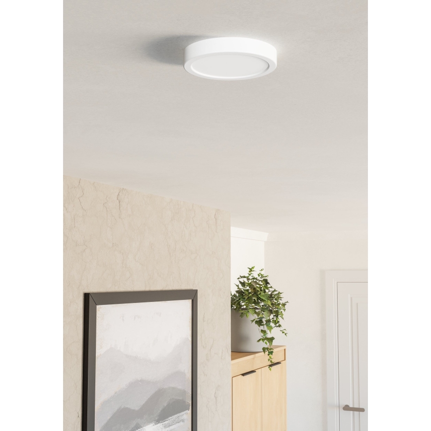 Eglo - LED-taklampa LED/7,5W/230V 2700/4000/6500K Ø 16,6 cm vit