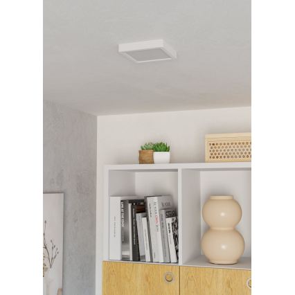 Eglo - LED taklampa LED/7W/230V 2700/4000/6500K 15x15 cm vit