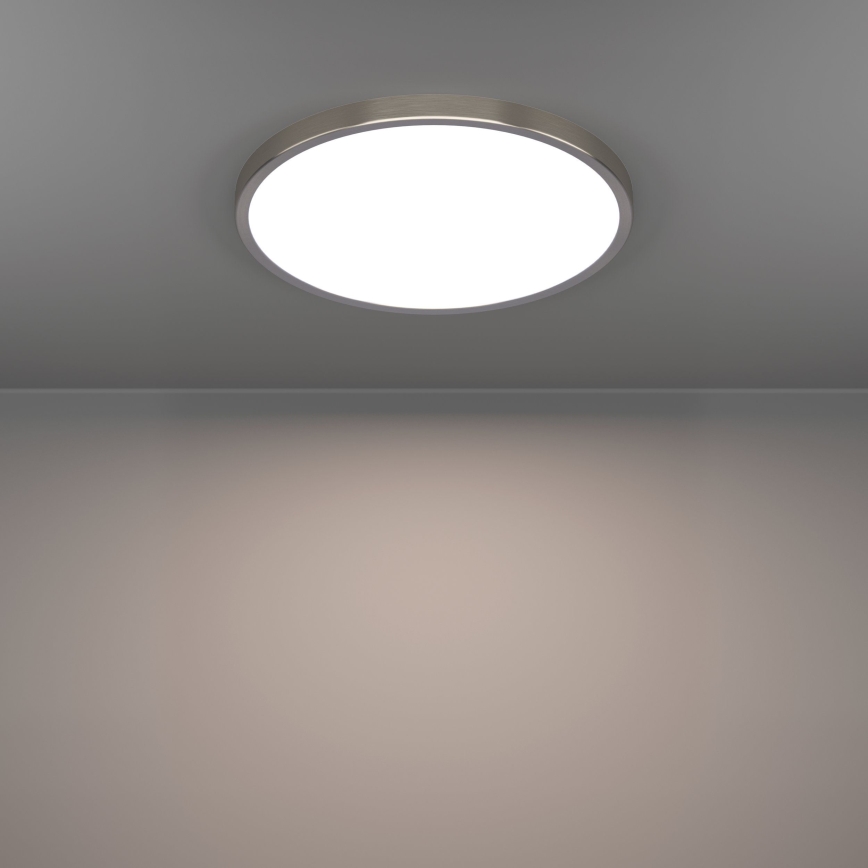 Eglo - LED taklampa LED/17W/230V 2700/4000/6500K Ø 38,9 cm mattkrom