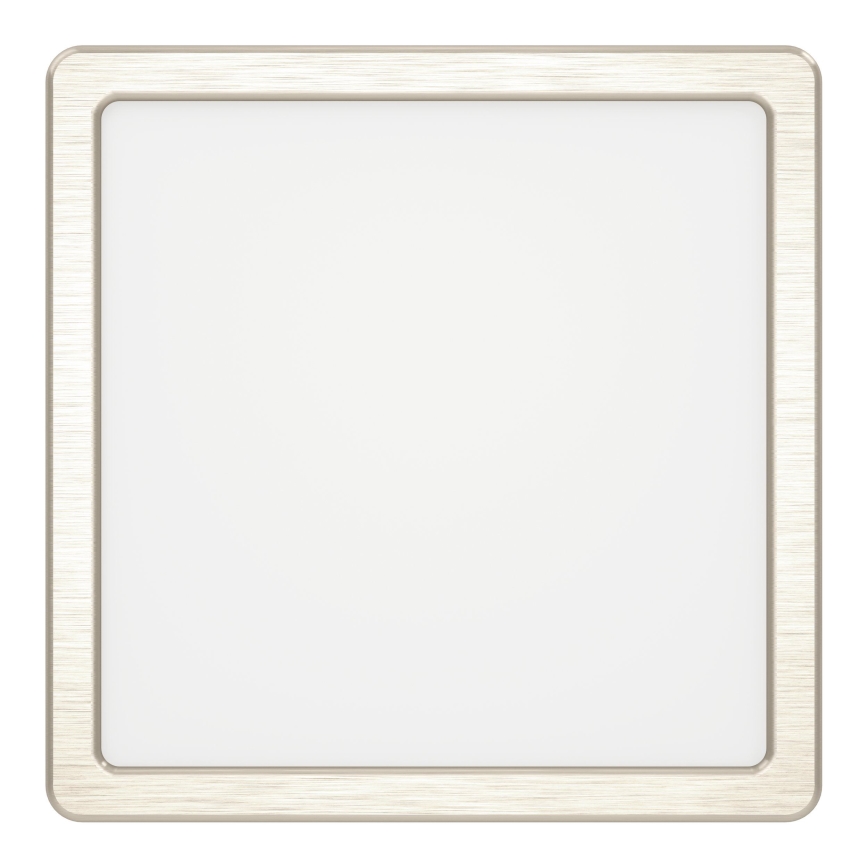 Eglo - LED-taklampa LED/10,5W/230V 2700/4000/6500K 22x22 cm matt krom