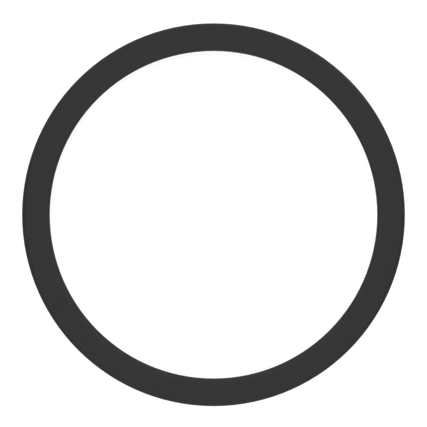 Eglo - LED badrumstaklampa LED/11,5W/230V Ø 21,1 cm IP44 svart