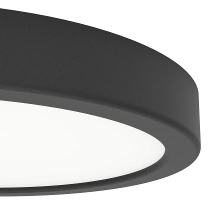 Eglo - LED badrumstaklampa LED/11,5W/230V 2700/4000/6500K Ø 21,1 cm IP44 svart