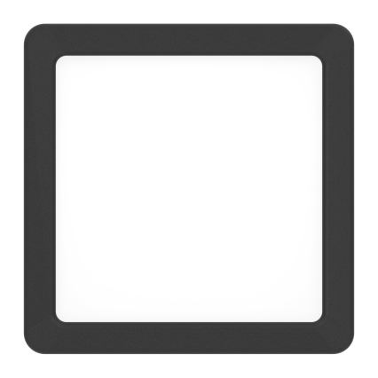 Eglo - LED badrumstaklampa LED/7W/230V 15x15 cm IP44 svart