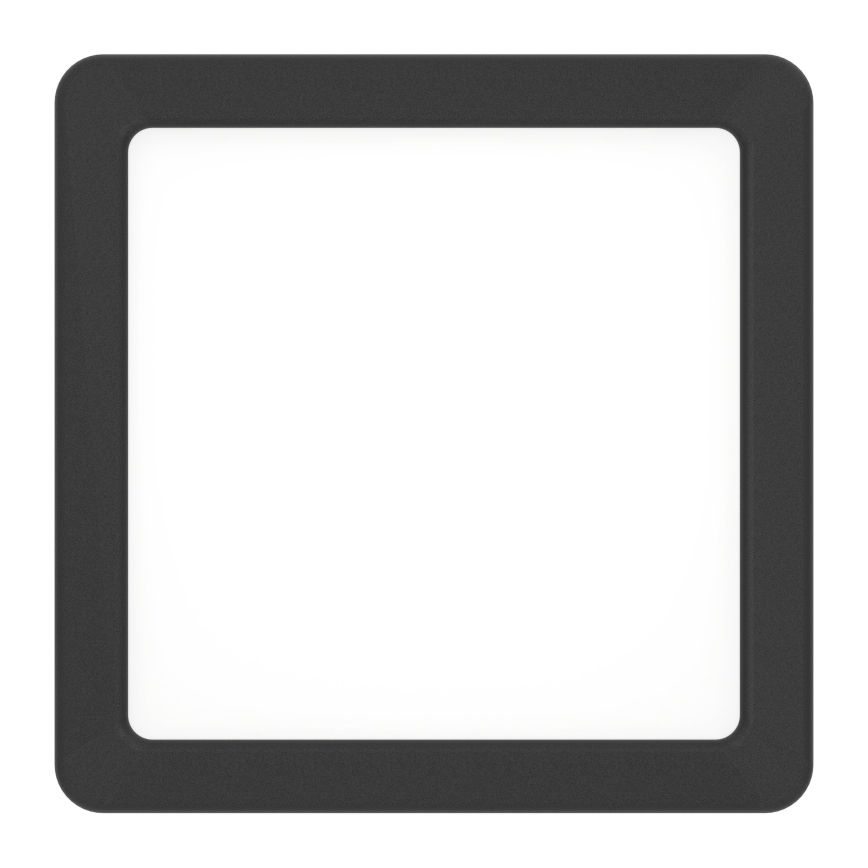 Eglo - LED badrumstaklampa LED/7W/230V 15x15 cm IP44 svart