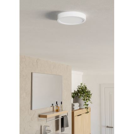Eglo - LED badrumsplafond LED/7,5W/230V 2700/4000/6500K Ø 16,6 cm IP44 vit