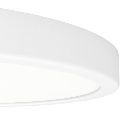 Eglo - LED badrumsplafond 14,2 W, 230 V, Ø 27,8 cm, IP44, vit
