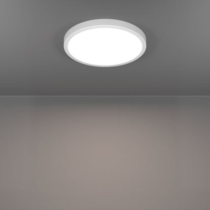 Eglo - LED taklampa för badrum LED/14,2W/230V 2700/4000/6500K Ø 27,8 cm IP44 vit