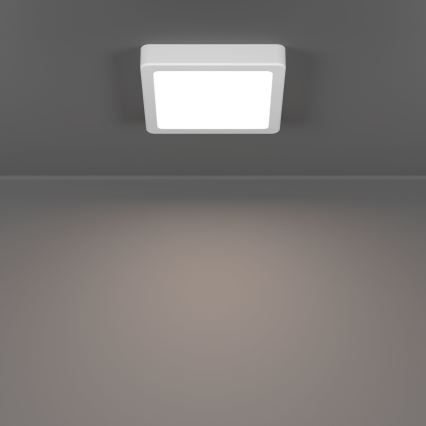 Eglo - LED badrumstaklampa LED/7W/230V 2700/4000/6500K 15x15 cm IP44 vit