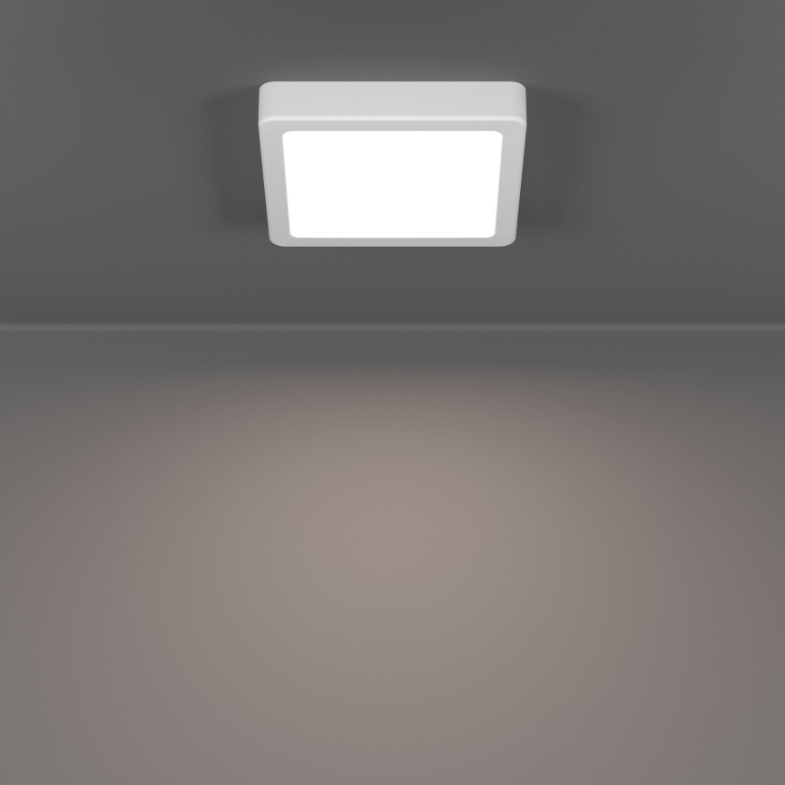 Eglo - LED badrumstaklampa LED/7W/230V 2700/4000/6500K 15x15 cm IP44 vit
