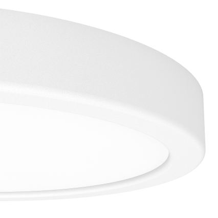 Eglo - LED RGBW Dimbar takarmatur för badrum LED/11,2W/230V 2700-6500K Ø 21,1 cm IP44 vit