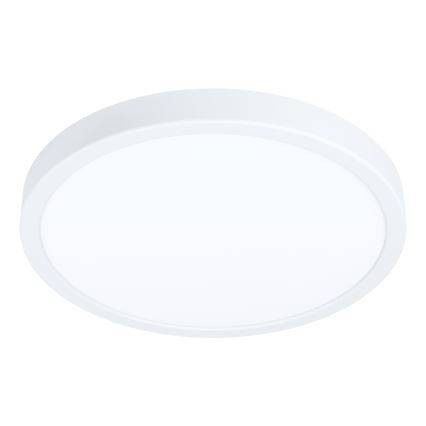 Eglo - LED RGBW dimbar badrumstaklampa, LED 14,3 W, 230 V, 2700–6500 K, Ø 27,8 cm, IP44, vit