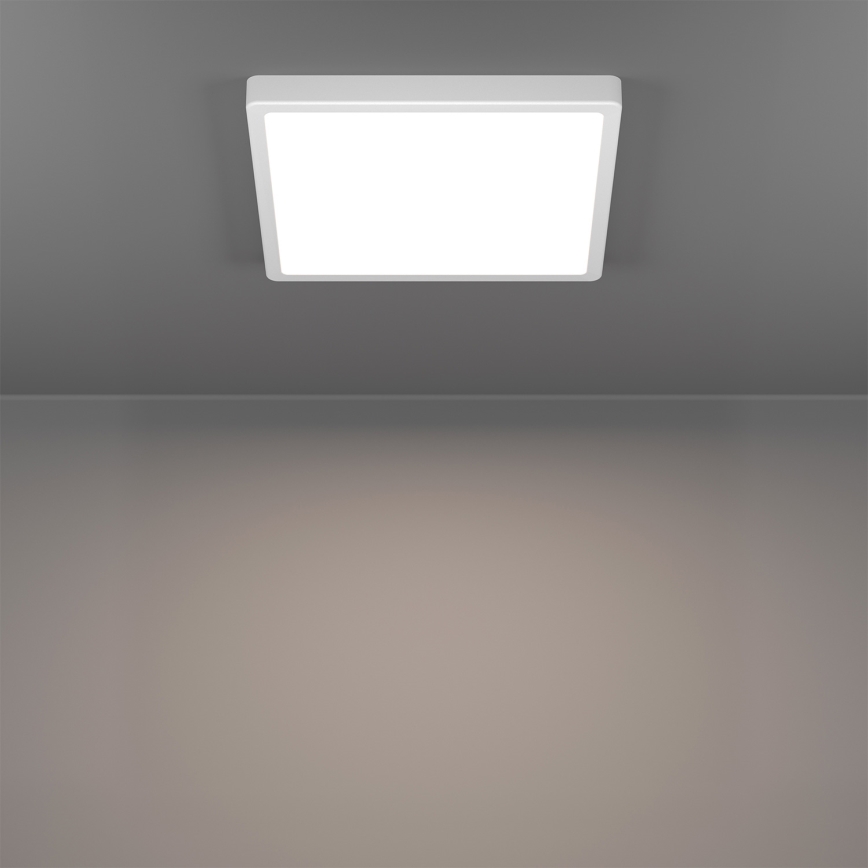 Eglo - LED RGBW dimbar badrumsplafond LED/13,5W/230V 2700-6500K 29,5x29,5 cm IP44 vit