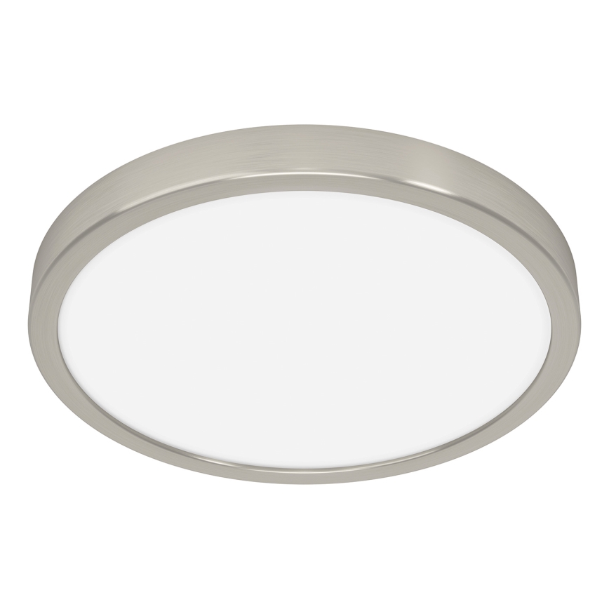 Eglo - LED RGBW dimmbar badrumstaklampa LED/14,3W/230V 2700-6500K Ø 27,8 cm IP44 mattkrom